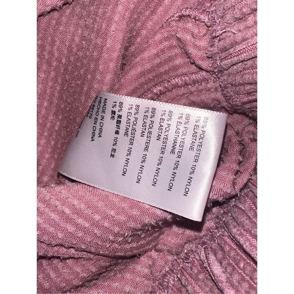 NICE Urban Outfitters BDG High Rise Josie Corduroy Flare Pants Pink Wide Leg SIZ - Picture 9 of 9